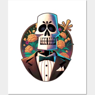 Manny Calavera Posters and Art